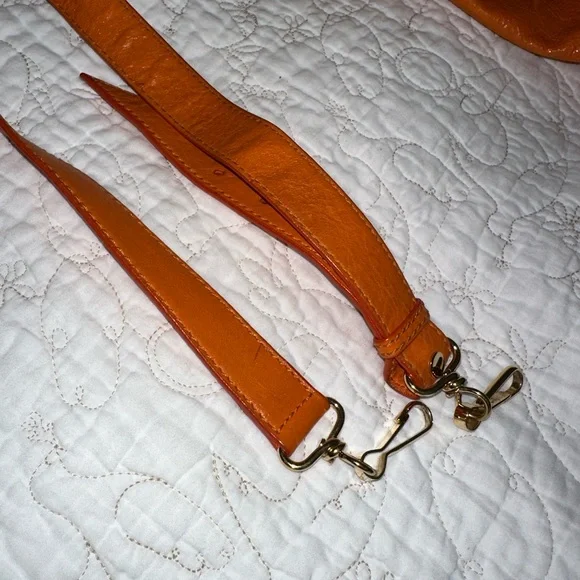 Balenciaga Velo Orange Crossbody Bag - Picture 2 of 15